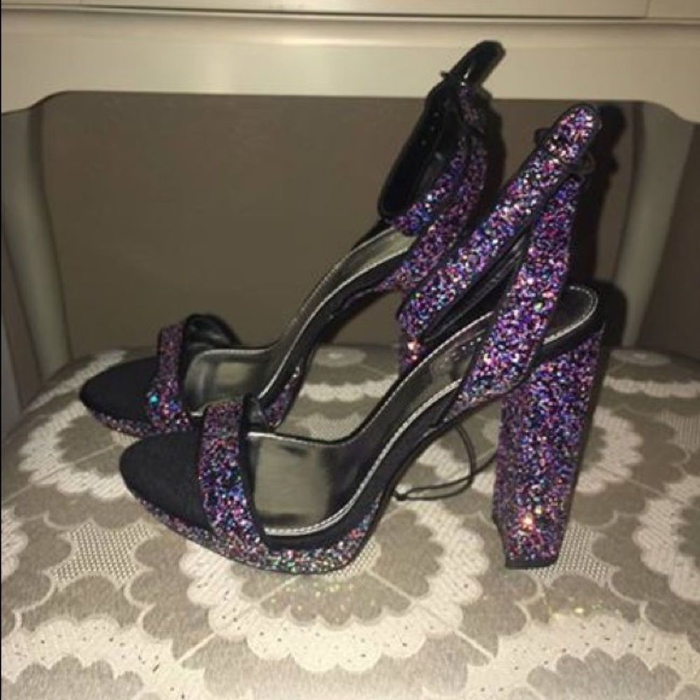 Top shop glitter heels
